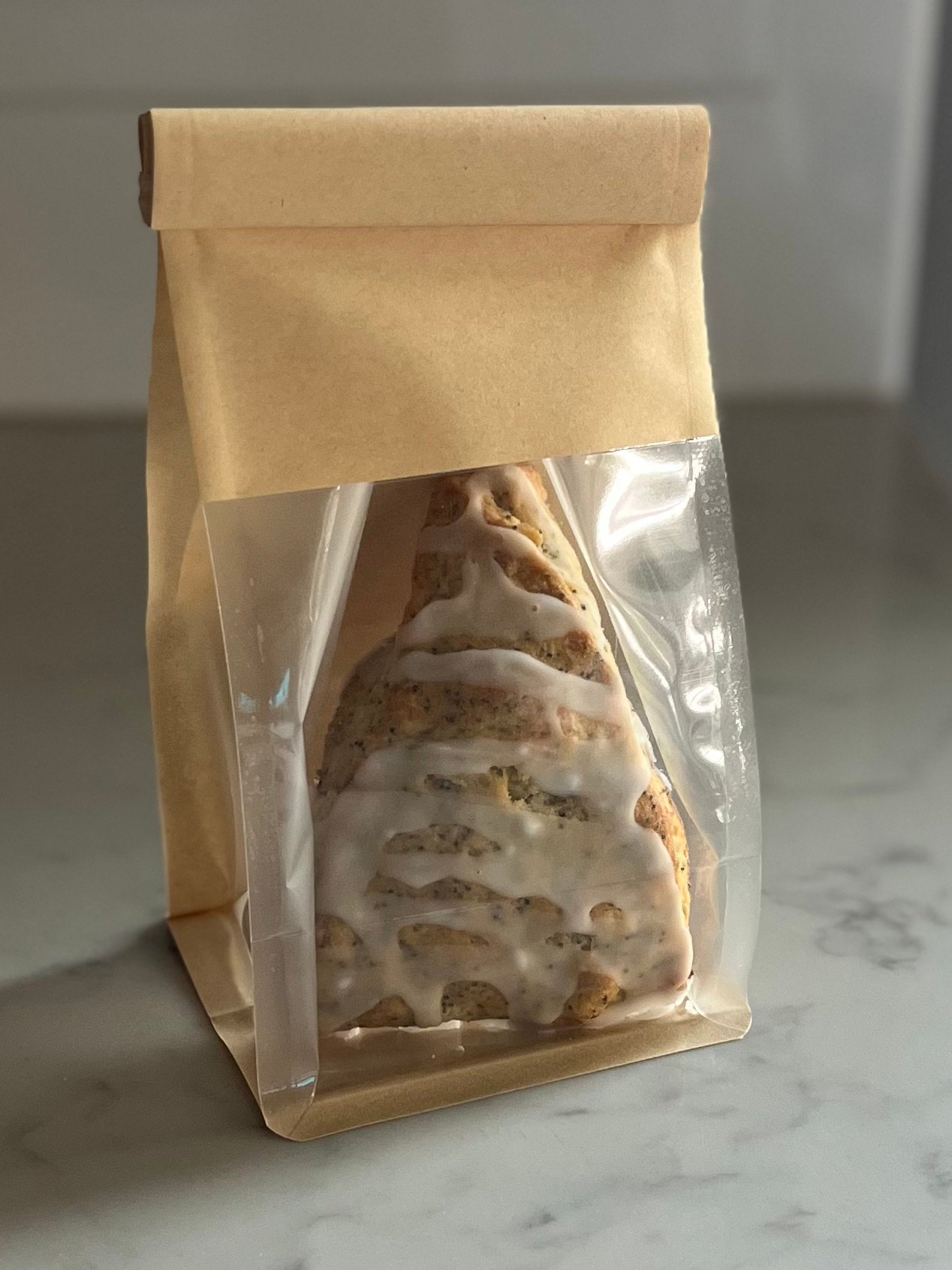 Long-fermented Lemon Poppy seed Scone - Image 2